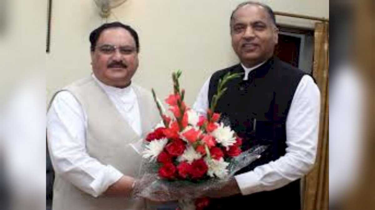 अब हिमाचल के मुख्यमंत्री जयराम ठाकुर दिल्ली तलब ,नड्डा से मिलने पहुंचे